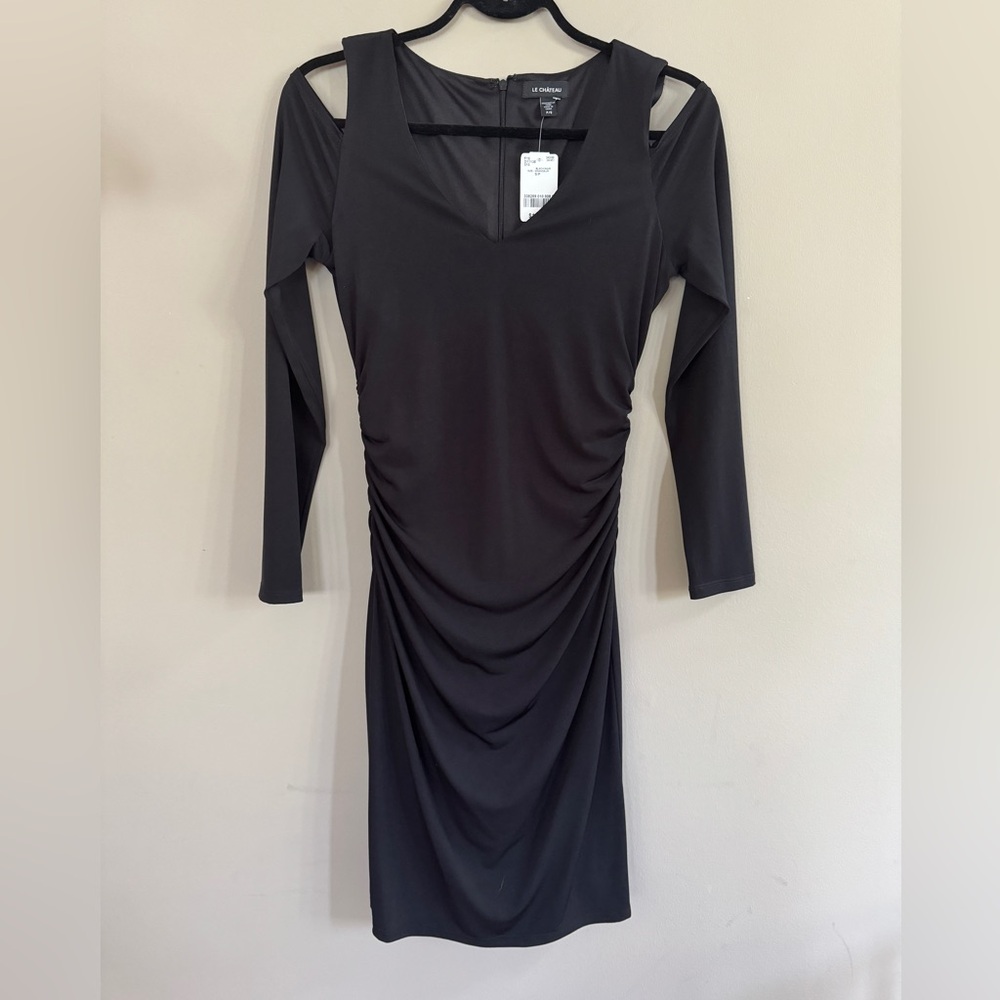 La Chateau Black Evening Dress